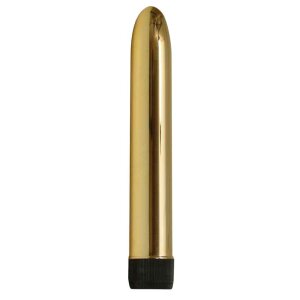 You2Toys Gold Vibrator Gold 17 cm ⌀ 2,5 cm
