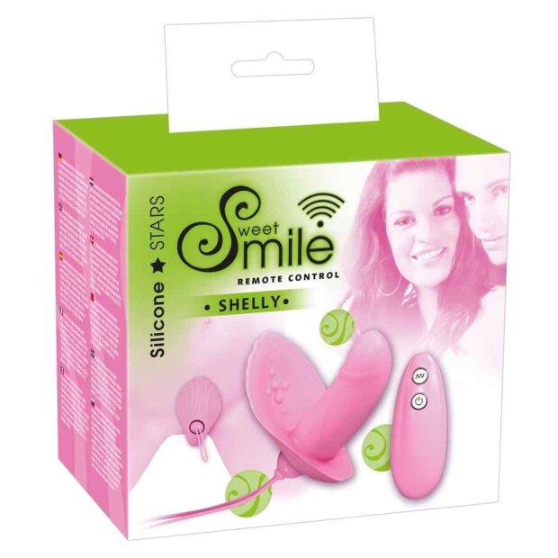 You2Toys Sweet Smile Shelly RC Panty Vibrator Pink 7,5 cm ⌀ 3 cm