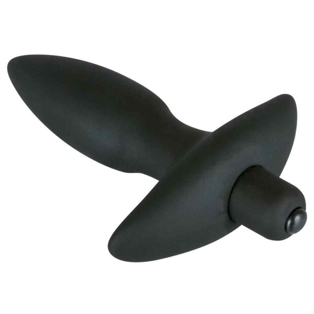 Black Velvets Vibrating Plug Small Analplug Schwarz ⌀ 2,7 cm