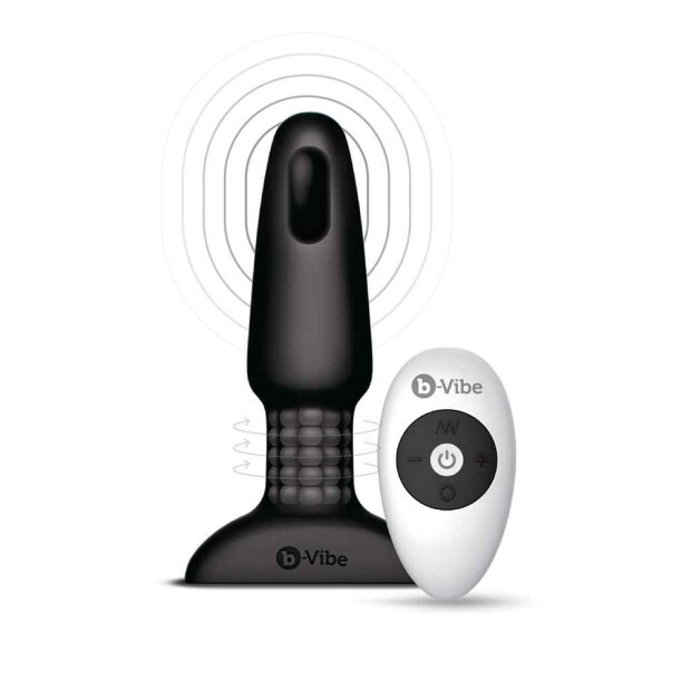 b-Vibe rimming Plug Black