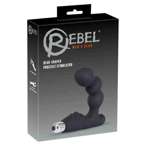 You2Toys Rebel Bead-shaped Prostate Stimulator Prostatamassager Schwarz ⌀ 3,6 cm