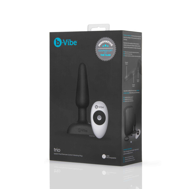 b-Vibe trio plug black