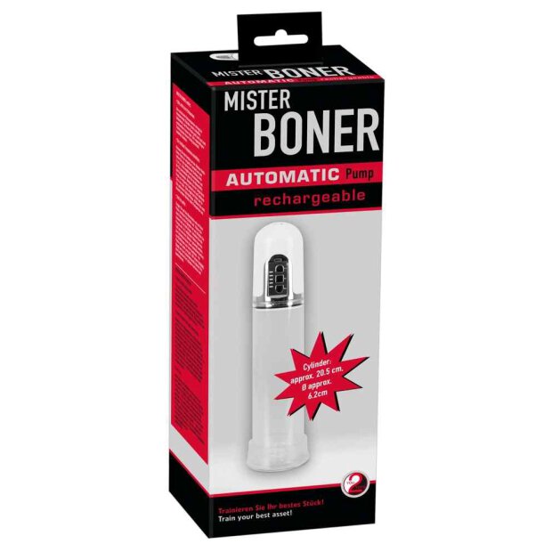 Mister Boner Automatic Pump rechargeable