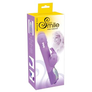 You2Toys Sweet Smile Push Rabbitvibrator Lila 25 cm