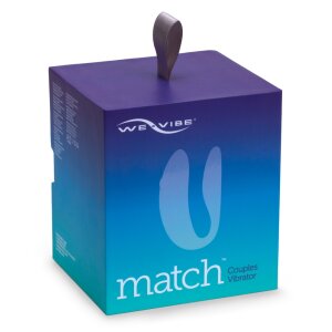 WE-VIBE Match Paarvibrator Blau 8,6 cm