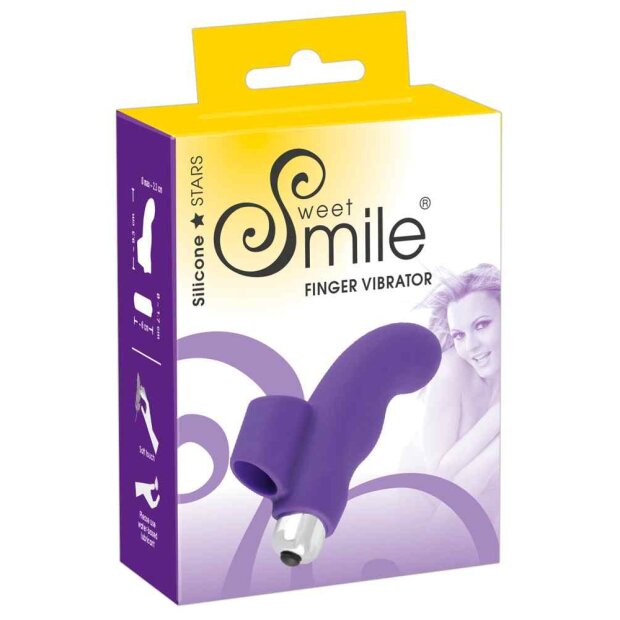 You2Toys Sweet Smile Finger Auflegevibrator Lila