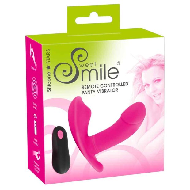 You2Toys Sweet Smile RC Panty Vibrator Pink 9 cm ⌀ 3,2 cm