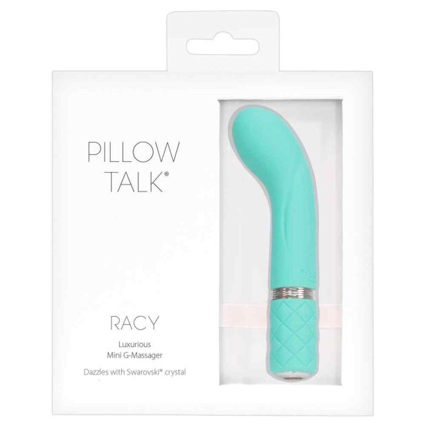 Pillow Talk Racy Teal G-Punkt Vibrator Türkis 12,7 cm ⌀ 2,2 cm