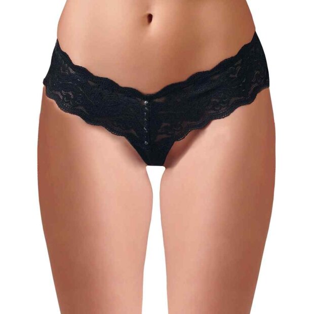 String pearls black L