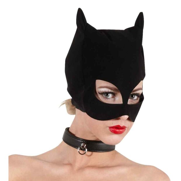 Bad Kitty Kopfmaske schwarz