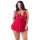 Babydoll rot 2XL