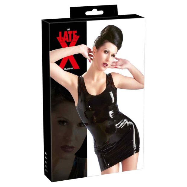 Latex Mini Dress L
