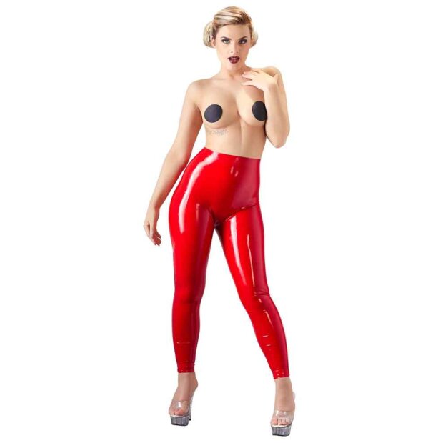 Latex Leggings red M