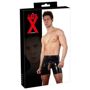 Mens Latex Pants black 2XL