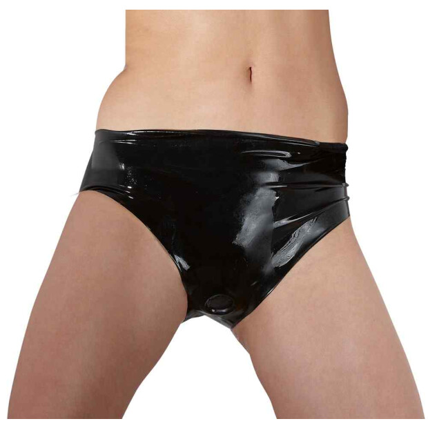 Latex Briefs Dildo L