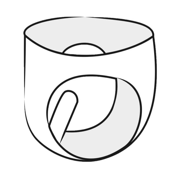 Latex Briefs black XL