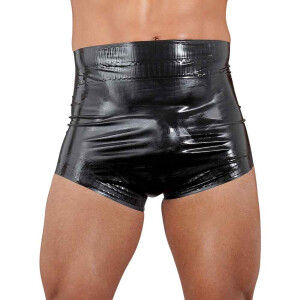 Latex Diaper Briefs black S