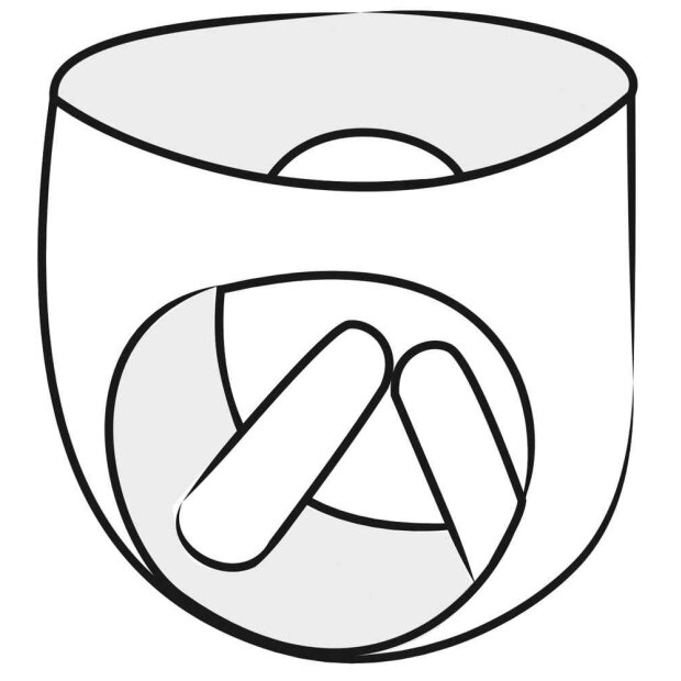 Late X Latex Slip Pumpdildo S Aufblasbar Schwarz 12 cm