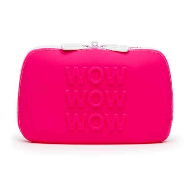 Happy Rabbit WOW Storage Zip Bag Small Pink