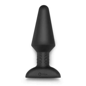 B-Vibe Rimming XL Analplug Schwarz ⌀ 5,5 cm