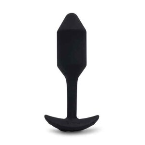 B-Vibe Vibrating Snug Plug M Black