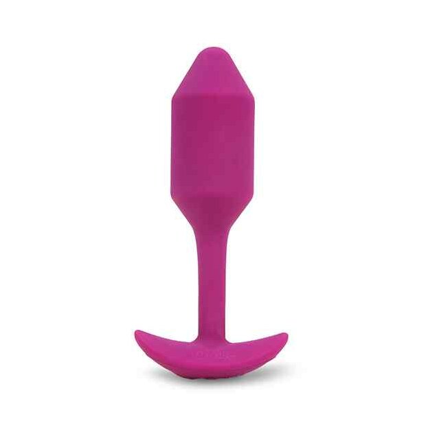 B-Vibe Vibrating Snug Plug Medium Analplug Pink ⌀ 3,1 cm