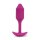 B-Vibe Vibrating Snug Plug Medium Analplug Pink ⌀ 3,1 cm