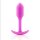 B-Vibe Snug Butt Plug 1 Fuchsia Analplug Pink ⌀ 2 cm