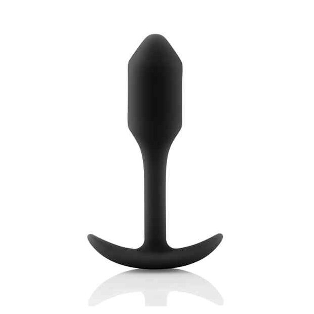 B-Vibe Snug Butt Plug 1 Black Analplug Schwarz ⌀ 2 cm