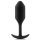 B-Vibe Snug Butt Plug 2 Analplug Schwarz ⌀ 3 cm