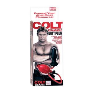 COLT Expandable Butt Plug Anal Schwarz 10 cm ⌀ 10 cm