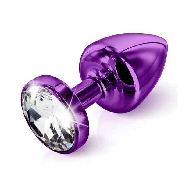 Diogol Anni Butt Plug Round Purple 25 mm