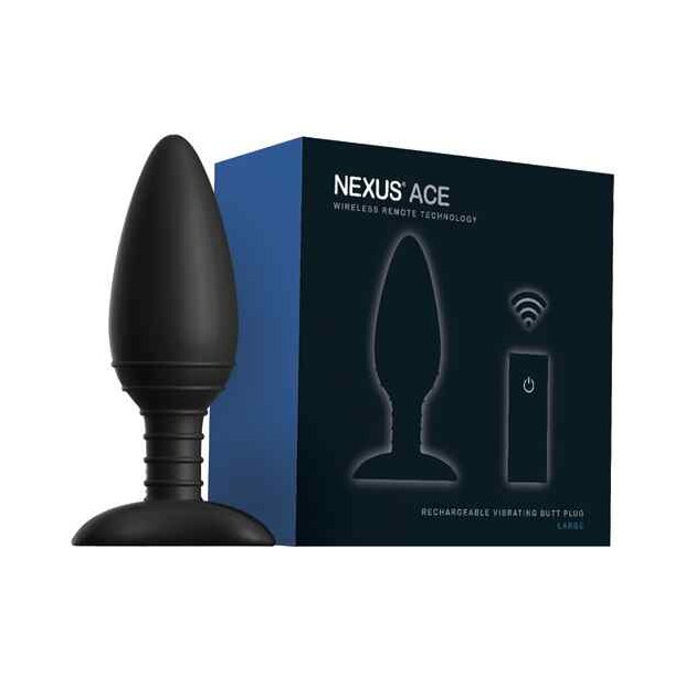 Nexus Ace Remote Control Vibrating Butt Plug L
