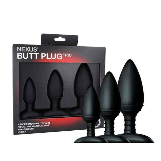 Nexus Butt Plug Trio Set