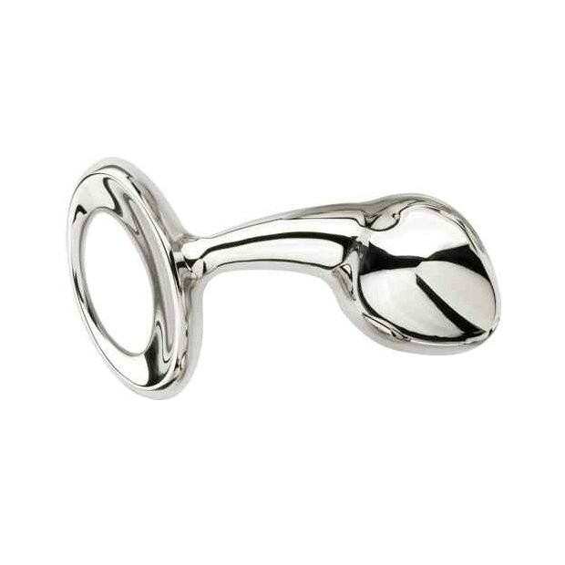 njoy Medium Pure Plug Prostatamassager Silber ⌀ 3,2 cm