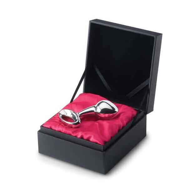 njoy Medium Pure Plug Prostatamassager Silber ⌀ 3,2 cm