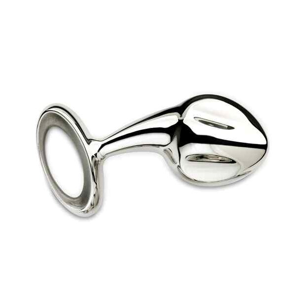 njoy Pure Plug 2.0 Analplug Silber ⌀ 5,1 cm