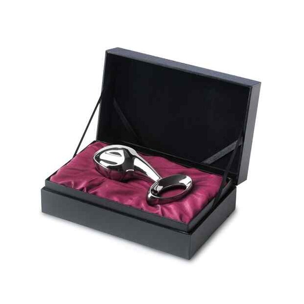 njoy Pure Plug 2.0 Analplug Silber ⌀ 5,1 cm