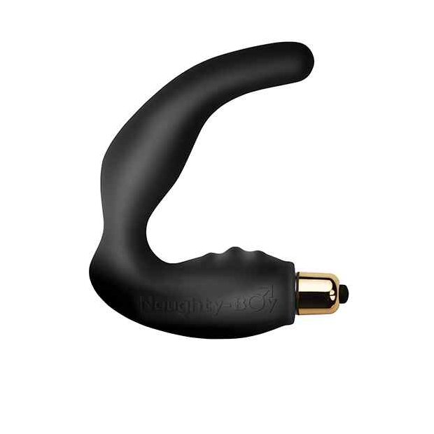Rocks-Off Naughty-Boy Prostatamassager Schwarz ⌀ 3,5 cm