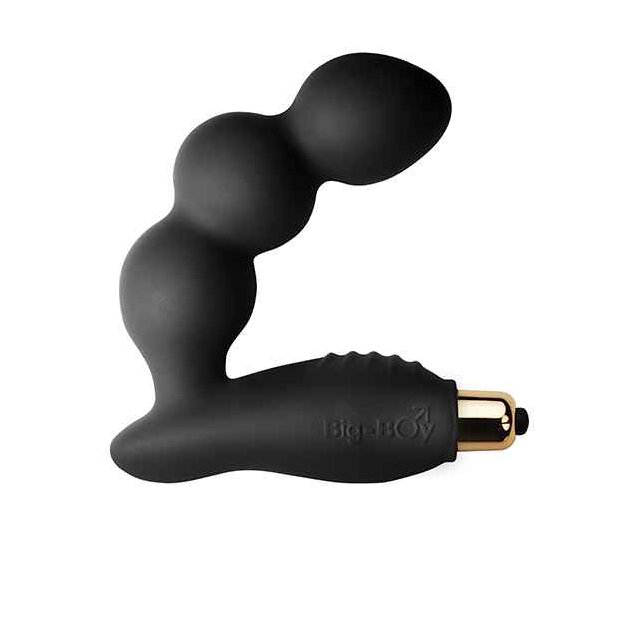 Rocks-Off Big-Boy Prostatamassager Schwarz ⌀ 4,5 cm
