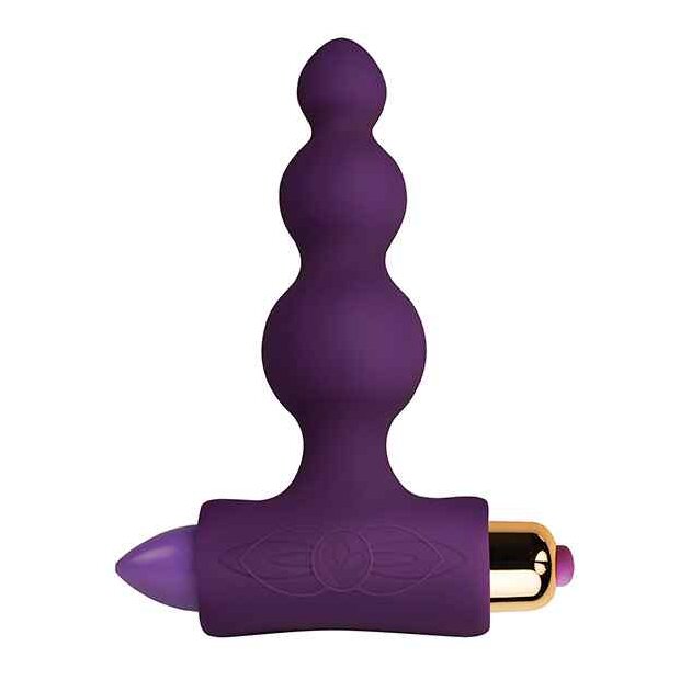 Rocks-Off Petite Sensations Bubbles Analplug Lila ⌀ 2,5 cm
