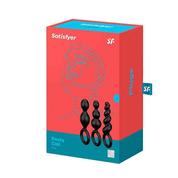 Satisfyer - Booty Call Plugs Black