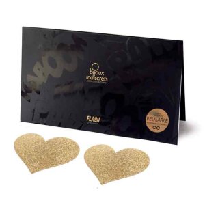 Bijoux Indiscrets Flash Herz Gold