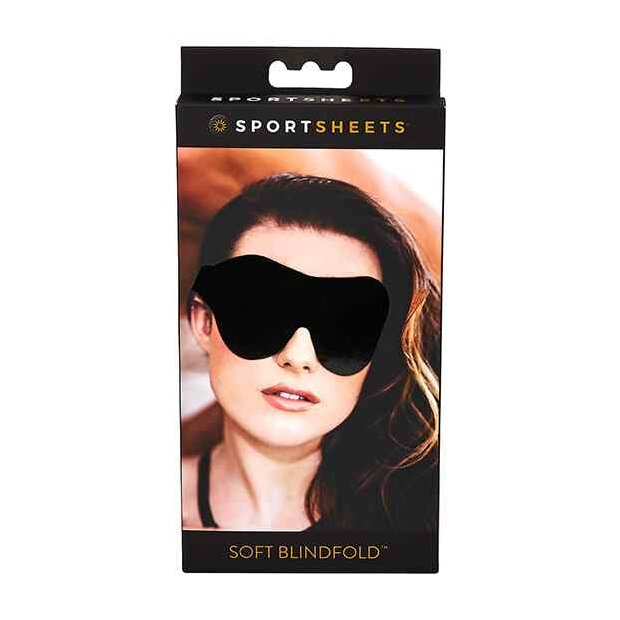 Sportsheets Soft Blindfold Black