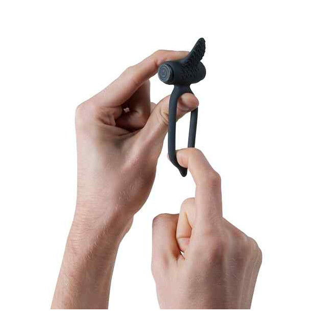 B Swish Bcharmed Basic Cock Ring Vibrationsring Schwarz