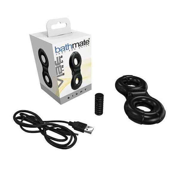 Bathmate Vibe Ring Eight Penisring Schwarz