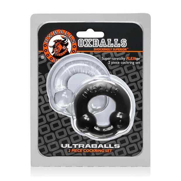 Oxballs ULTRABALLS Cockring 2er-Pack Penisring Mehrfarbig