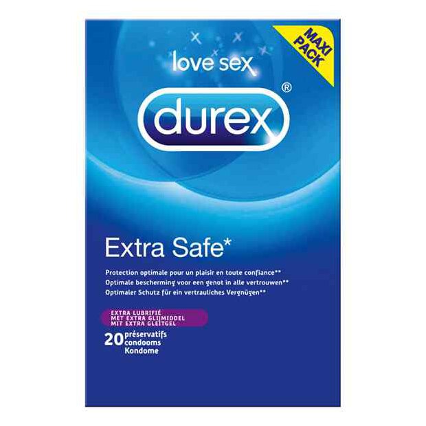 Durex Extra Safe Condoms 20 pcs