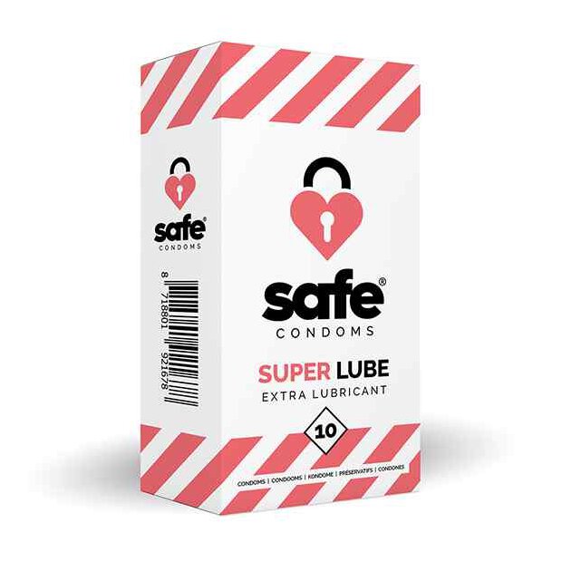 SAFE - Condoms Extra Lubricant (10 pcs)