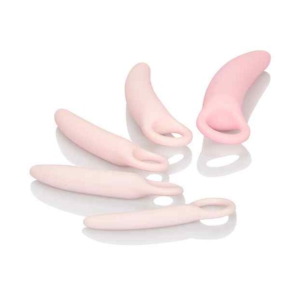 Inspire Silicone Dilator Set Vaginaltrainer Rosa 5 Teilig